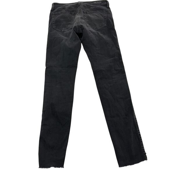 Adriano Goldschmied Jeans Womens 26 Black Farrah High Rise Skinny Ankle Denim - Picture 4 of 11